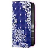 Uposao Cover Compatibile con Huawei P30 Lite Custodia Portafoglio Flip Cover in Pelle a Libro Wallet Case Funzione Supporto Chiusura ...