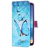 Uposao Cover Compatibile con Samsung Galaxy A21S Pelle Custodia Flip a Libro Pieghevole Portafoglio Wallet Case con Porta Carte,Chiusura Magnetica,Funzione ...
