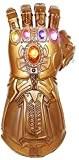 UrMsun Iron Man Infinity Gauntlet per Bambini con 2 batterie di Ricambio, Iron Man Glove LED con Pietre per Bambini