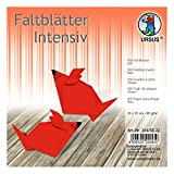 Ursus-FolderSys Pieghevoli, 15 x 15 cm, 100 Fogli, Colore: Rosso, 3145522