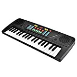 USB Pianoforte Elettronico con Microfono 37 Key Tastiera Elettronica Digitale per Pianoforte Strumento Giocattoli Musicali Insegnamento Interattivo Compleanno Natale Regalo ...