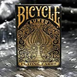 USPCC Mazzo di Carte Bicycle Aureo Black Playing Cards