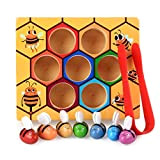 Uticon Giocattolo a nido d'ape, apprendimento precoce gioco alveare giocattoli educativi a forma di ape colore cognizione regalo per bambini ...