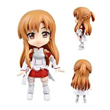 Uvency 4 Pz/Set Anime Kirito Asuna Figura Personaggio Dei Cartoni Animati Carino Q Versione Pvc Mini Modello Bambola Statua Desktop ...