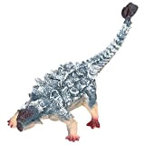 Vakitar Saichania Modello di Dinosauro Simulazione Statica Modelli Animali Giocattoli Regali Effetto sonoro Ornamenti in plastica, per la casa