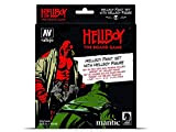 Vallejo- Hellboy-Board Game, Farbsetmit Figure Set di Accessori per Modellismo, Multicolore, 17 ml (Confezione da 8), 770187
