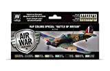 Vallejo RAF & FAA Special Battaglia d'Inghilterra WWII - Kit per Colorare, 8 x 17 ml, Multicolore