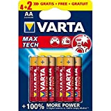 Varta - Pile stilo Alcaline Max-tech, Lr6 X 4