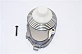 Vaterra K5 Blazer Ascender Aggiornamento Parti Aluminium Center Gear Cover - 1Pc Set Gray Silver