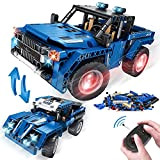 VATOS Technic STEM kit di giocattoli da costruzione telecomando 2-in-1 SUV fuoristrada 2.4 GHz pickup car 353 parti kit didattico ...
