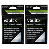 Vault X Exact Fit - Custodia per carte collezionabili, ad alta chiarezza, perfetta vestibilità interna per TCG (200ct)