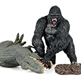 VCXZ Modello Godzilla War King Kong Kong Skull Island Scimpanzé figurina Monster Gorilla Collectibles Figurine