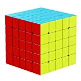 Vdealen Cubo Magico Professionale 5x5 - Cubo di Puzzle Liscio Cubo di Giocattoli Gioco di Cubi per Bambini E Adulti