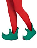 Vegaoo Scarpe da Elfo di Natale per Adulto