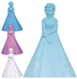 Veilleuse Couleur Elsa La Reine des Neiges - Décoration Lumineuse Multicolore Chambre Enfants Disney Frozen avec Timer - NLJ110FZ
