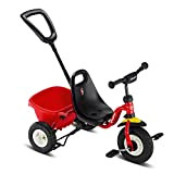 VERDES 10IT4015731023750IT10 Puky Cat - Triciclo per Bambini, 1 L, Colore: Rosso