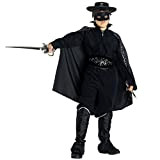 Vestito Carnevale Deluxe Zorro Don Diego Taglia 5 6 Anni