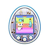 Veyikdg - videogioco, tema animali domestici, portatile, elettronico, Tamagotchi, giocattolo educativo per bambini e bambine, con LED lampeggiante, blu