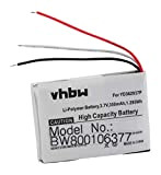 vhbw Batteria da 350 mAh per telecomando GoPro Wi-Fi, ARMTE-001 sostituisce YD362937P.