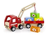 Viga Toys 50690 - Camion gru con containers