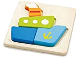 VIGA Toys-Mini Puzzle Boat, Colore Ship, 50171