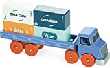 Vilac – 2358 – Camion – Giocattolo in legno con punta magnetica, Modelli/Colori Assortiti, 1 Pezzo