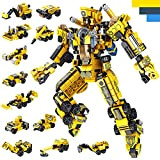 VINTOP Robot Costruzioni Giocattolo STEM 573 Pezzi Giocattolo Creativo per l'edilizia di Apprendimento Blocchi di Ingegneria Educativa da 6 a ...