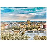 Vista Panoramica Della Città Di Budapest Dal Bastione Dei Pescatori, Ungheria - Premium 1000 Pezzi Puzzle - MyPuzzle Collezione speciale ...