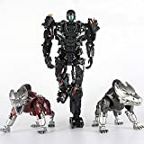 VISUAL Deformation VT01 Lockdown with Two Dogs Alloy Parts Movie Action Figure Robot Toys