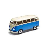 Volkswagen 231099302ALRD Modellino Auto Originale VW T1 Bus 1:18 Giocattolo Anno di Costruzione 1963 Classico Blu