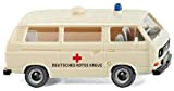 VW T3 autobus DRK tedesco rosso croce - modello di automobile, modello prefabbricato - Wiking 032002 (1:87) Modello esclusivamente da ...