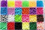 Vytung Perle da Acqua 3600 Perline 24 Colori (6 Jewel) Kit per creazioni con Perline Colorate (24 Color Complete Pack)