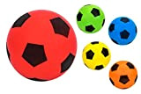 W'TOY- Pallone in Spugna Diametro, Colore Assortito, 20 cm, 38347