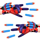 WAIMXDAO Set di 2 Launcher Glove Guanti di Spiderman, Guanti in Plastica per Cosplay per Bambini, Hero Launcher Giocattoli da ...