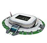 WallDector Puzzle Tridimensionale Juventus Arena 3D, Giocattoli educativi per Bambini assemblati Fai-da-Te La casa della Squadra di Serie A Juventus