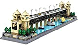 WangSiwe Set Di Puzzle 3D con Micro Mini Mattoni per la Costruzione Del Modello Della Cattedrale Di San Basilio/Ponte Sul ...