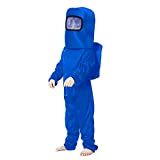 Waslary - Costume da astronauta per bambini, tuta con zaino e maschera, per Halloween, per cosplay, carnevale, feste di compleanno, ...