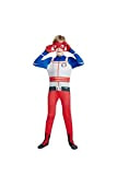 Waslary Costume da Supereroe per Bambini Henry Danger Superhero Cosplay Bodysuit 3D con Maschera Costume per bambini Carnevale Festa di ...