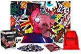 Watch Dogs Legion: Pig Mask | Puzzle 1000 Pezzi | Puzzle Adulti e Adolescenti | include Poster e Borsa | ...