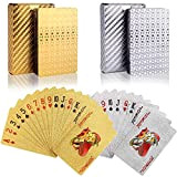 wdede Carte da Poker 2PCS Set Carte da Gioco Impermeabile Professionali Carta da Gioco di Plastica Family Party Game Gioco ...