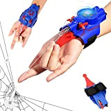 Web Launcher String Shooters Toy, [Electric Reel-in] Spider String Shooter Real Silk [9.8ft Range] Superhero Role-Play Toy Great Gift for ...