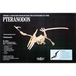 Weico 80507 pteranodon scheletro di dinosauro da montare in legno da 6 anni in su 41 x 28,5 x 14,5 ...