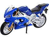 Welly 1/18 Scale Model - Yamaha YZF-R1 - Blue / Silver
