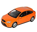 Welly Ford Focus St Orange 3 porte 2009 Ca 1/43 1/36-1/46 modellino auto modello Auto