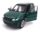 Welly Range Rover Sport Model Car Auto con Licenza Prodotto 1: 34-1: 39 / Verde