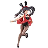 WENCY Date A Live Action Figure Tokisaki Kurumi Bunny Girl Anime Statua Modello Materiali Di Protezione Ambientale In PVC Giocattolo ...