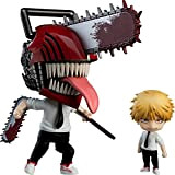 WENLIANG Chainsaw Man Figure,Chainsaw Man Figure Denji,Chainsaw Man Figure Pochita,denji Chainsaw Man,q Version Action Figure,Interchangeable Face Movable Figure Anime Collections ...
