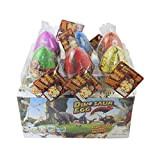 Wenosda Dino Dinosaur Dragon Eggs Hatching Growing Toy Grande Pack di 6 pezzi, crepa colorata