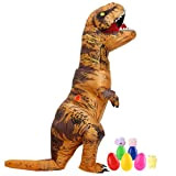 WeYingLe T-Rex Costume gonfiabile, Halloween Dino Costume per bambini per cosplay, Halloween, costume da dinosauro gonfiabile per bambini e bambini