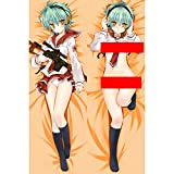 Wgjbmg Aria The Scarlet Ammo Reki 150x50cm Pelle di Pesca / 2 Vie, Dakimakura, Personaggi dei Cartoni Animati Anime, for ...